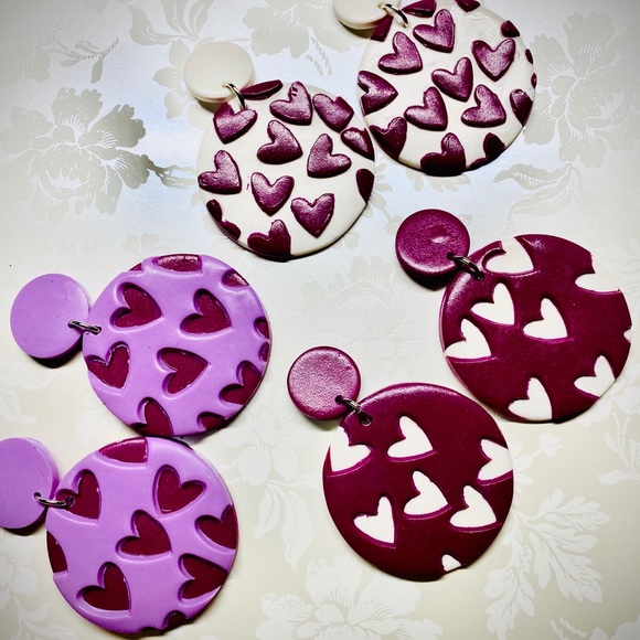 Valentine’s Day earrings - Picture 1 of 1